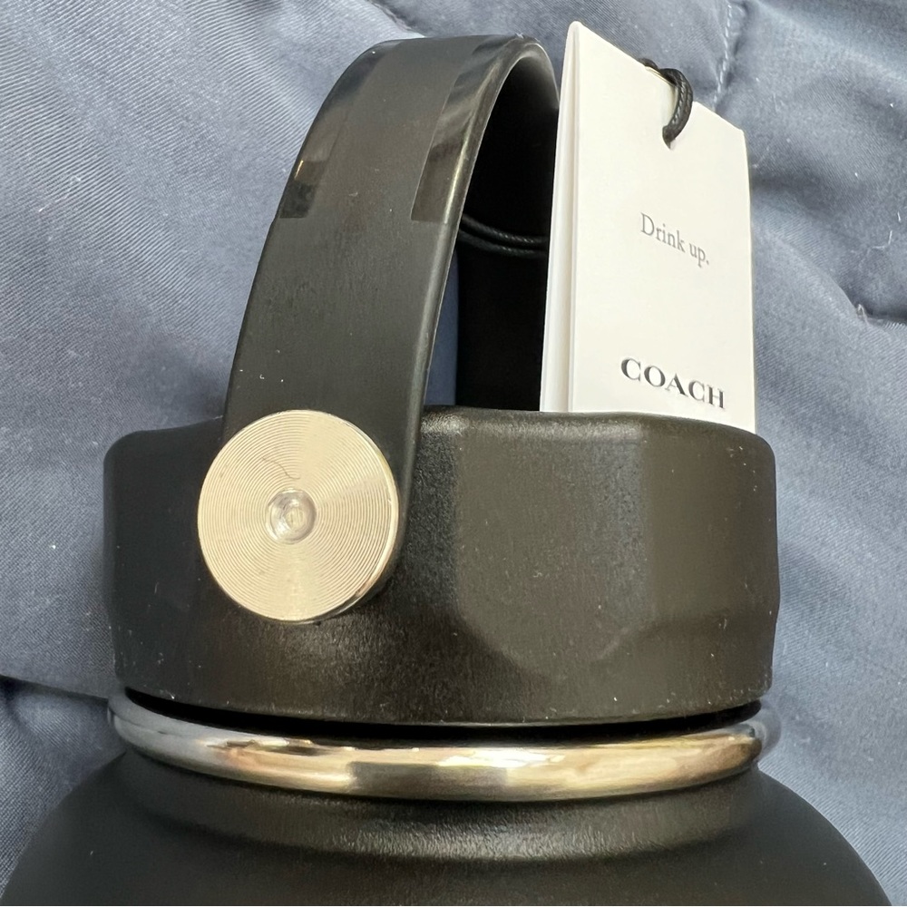 Coach Black Water Bottle - Picture 10 of 12